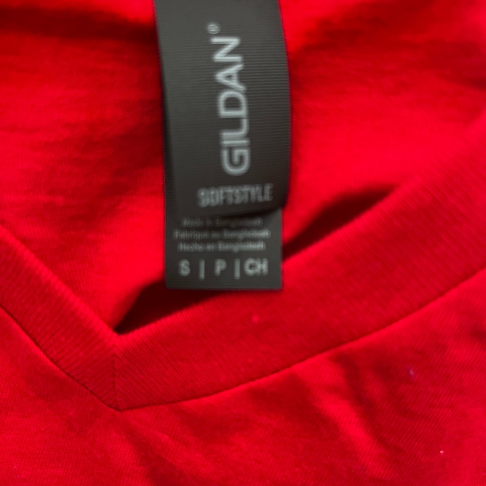 Red Graphic Ladies T-Shirt - Picture 5 of 6